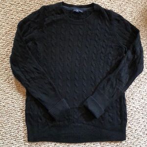Cozy cable knit sweater